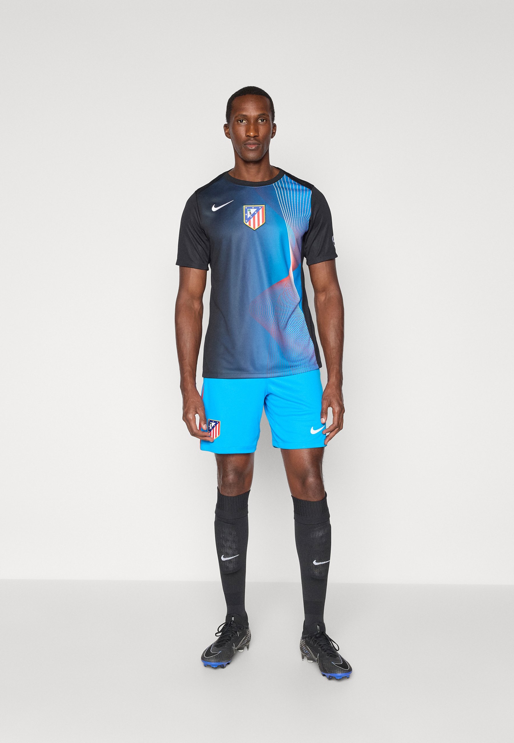 Nike Performance ATLÉTICO MADRID ACADEMY PRO DERDE ARTIKEL - Clubkleding - zwart/wit