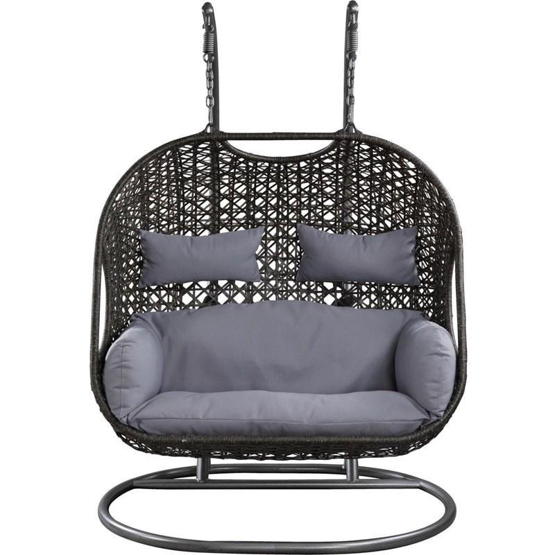 2024 Uteplatsgungstol i rotting med stativ, regnskydd ingår