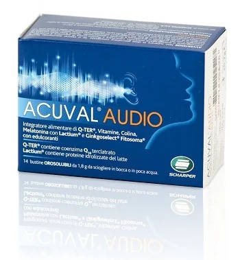 ACUVAL Acuval Audio 14 orodispergeerbare sachets Voedingssupplement voor tinnitus en gehoorstoornissen