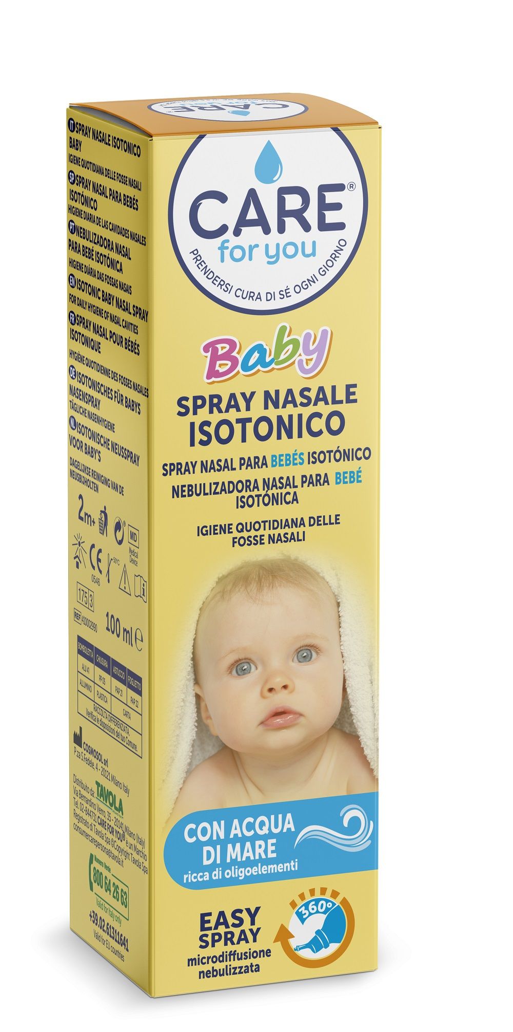 Nazalni sprej za bebe Higijena nosa