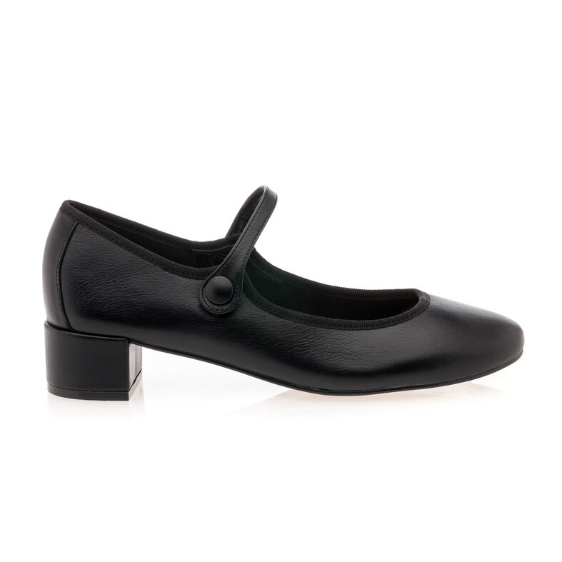 Sapatos de salto alto pretos femininos