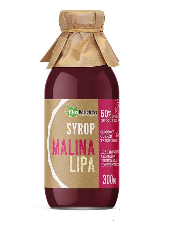 EkaMedica Syrop Malina Lipa