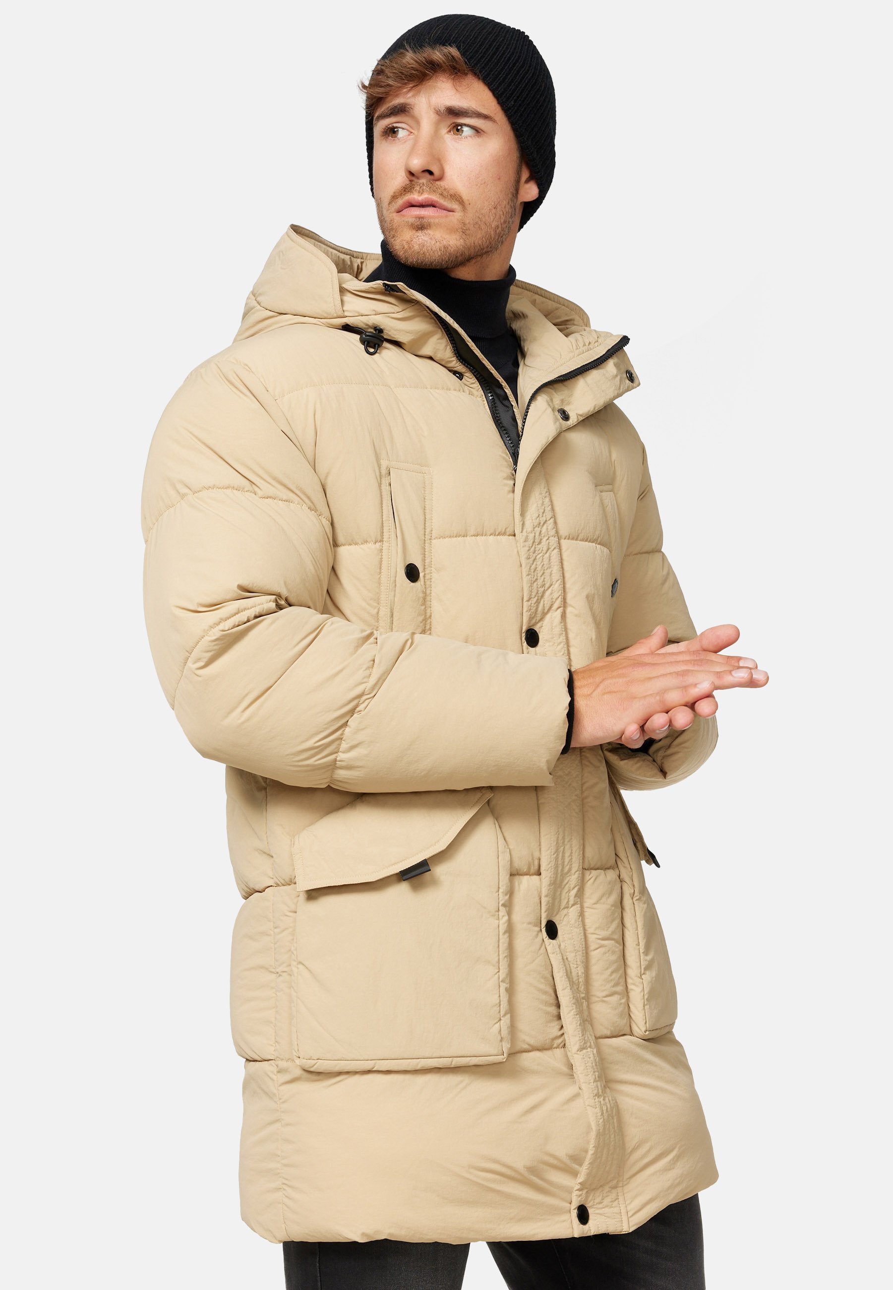INDICODE JEANS DEXTER - Cappotto invernale - cornstalk