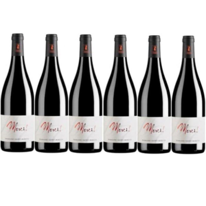 Cité de Carcassonne  rouge 2023 - IGP - Domaine st Martin - 6 x 75cl.