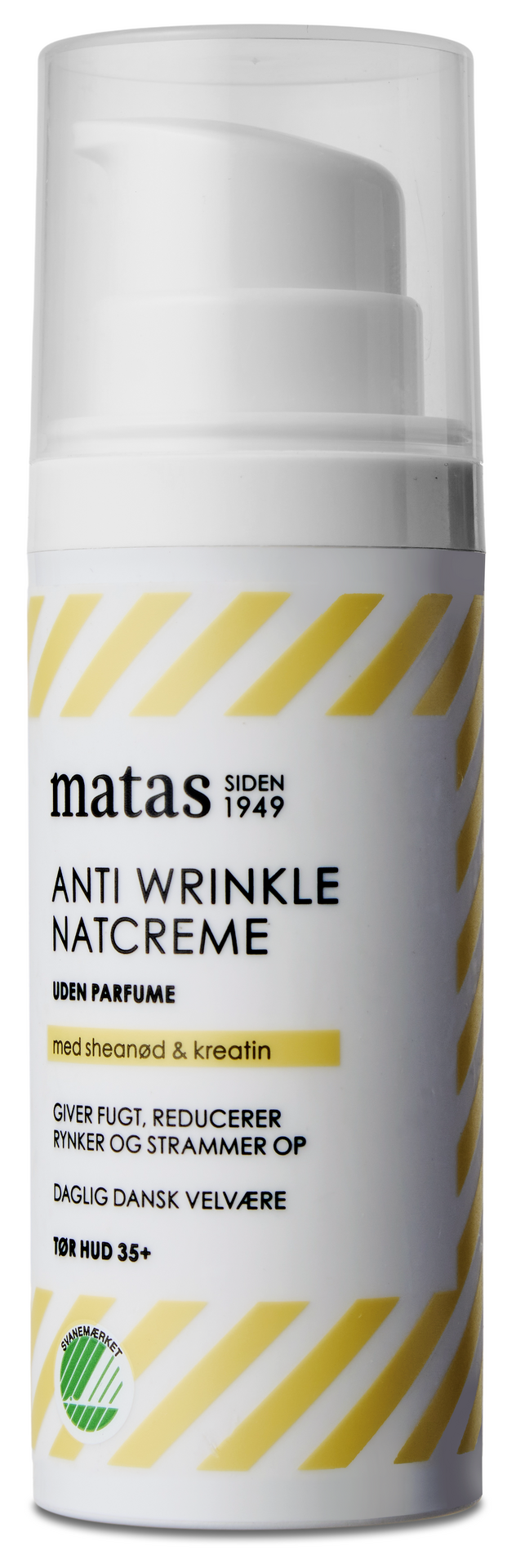 Noćna krema protiv bora za suhu kožu bez mirisa 50 ml - MATAS STRIBER