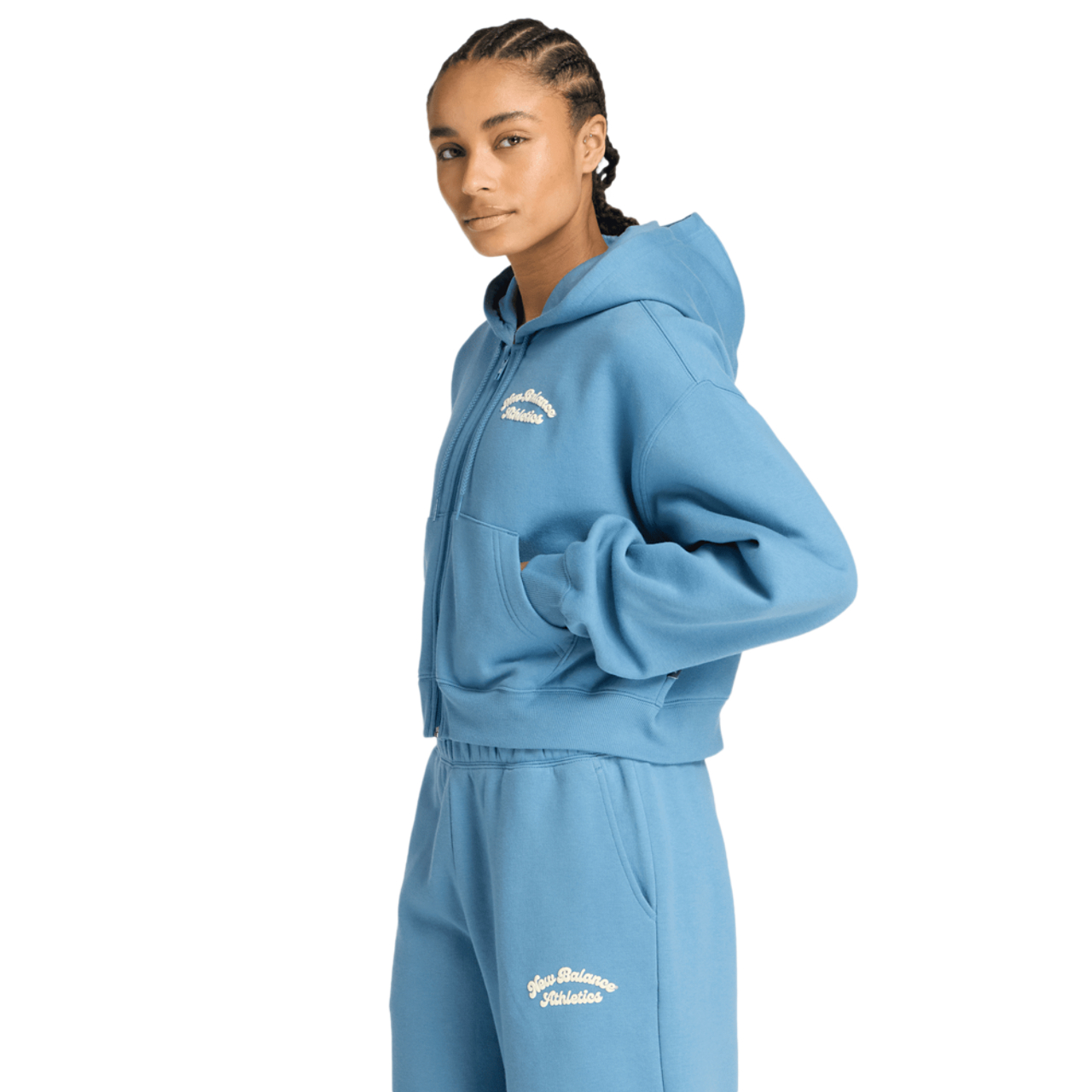 New Balance Linear Heritage Fleece -täyspitkä vetoketju