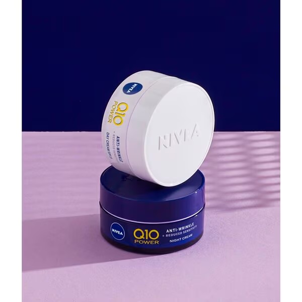 NIVEA Q10 Power Sensitive dieninis kremas nuo raukšlių<br>50ml - Jautriai odai