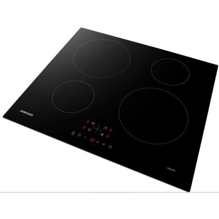 SAMSUNG Induktionskochfeld – 4 Kochzonen – B 59 x T 57 cm – NZ64M3NM1BB/UR