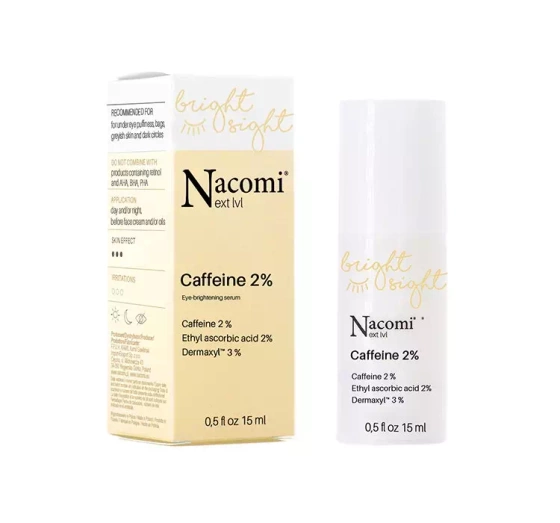 Nacomi Next Level Bright Sight rozświetlające serum pod oczy 15 ml