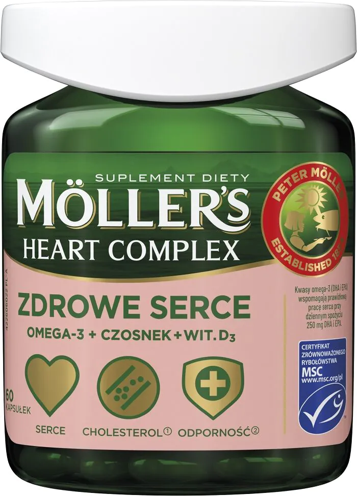 Mollers Complex Heart Zdrowe Serce, Kapsułki