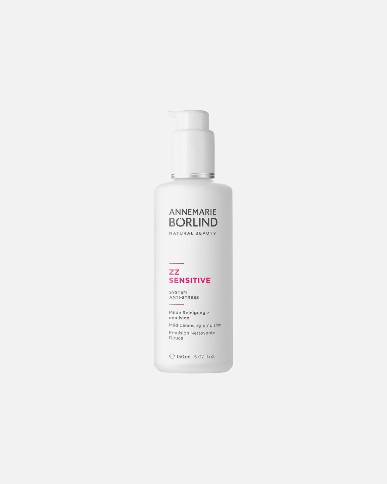 ANNEMARIE BÖRLIND Gel za čišćenje lica ZZ SENSITIVE Blaga emulzija za čišćenje - 150 ml