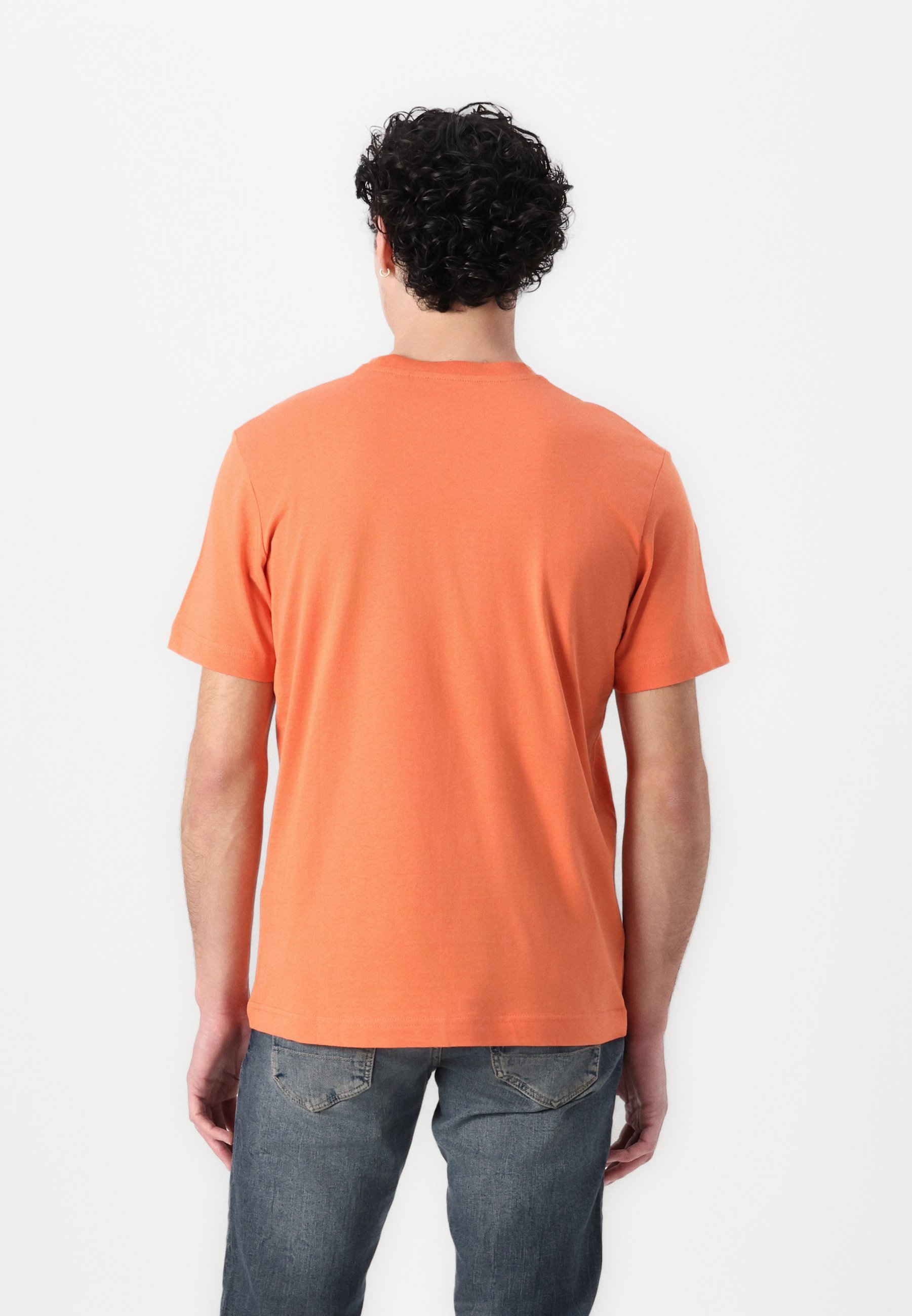Camiseta com estampa do logotipo da TOM TAILOR - laranja tijolo