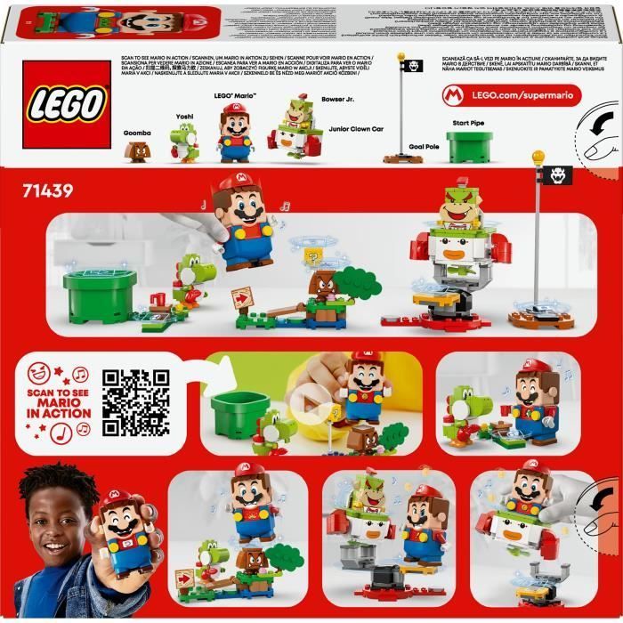 LEGO® Super Mario 71439 Les Aventures de LEGO® Mario Interactif - Set véhicule et Yoshi