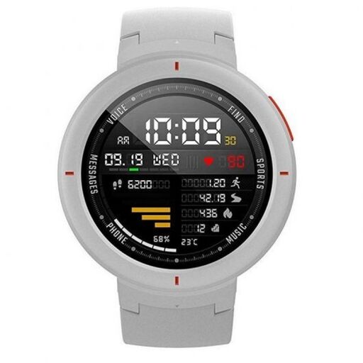  Inteligentny zegarek Xiaomi Amazfit Vergé Blanco - Ekran 3,3 cm - Bt - Wi-Fi - Czujnik Frec