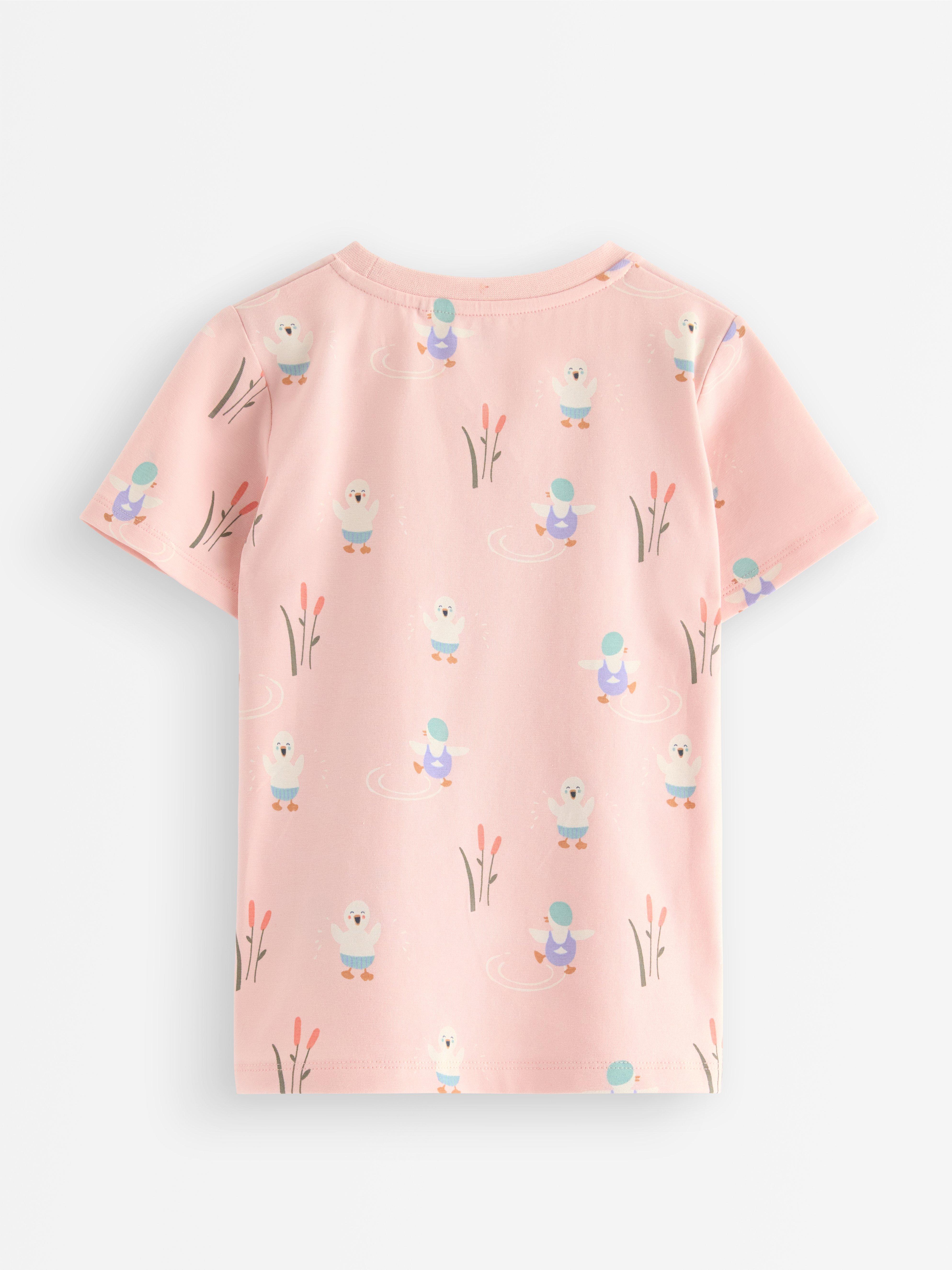 Camiseta rosa claro empolvado