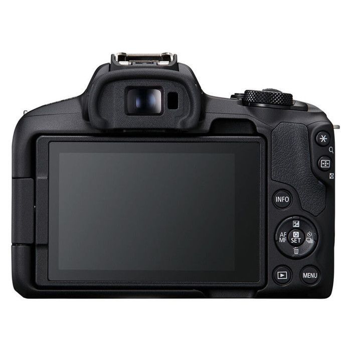 Canon EOS R50 hybridkamera + RF-S 18-45mm f/4.5-6.3 IS STM objektiv + taske + 8GB SD-kort