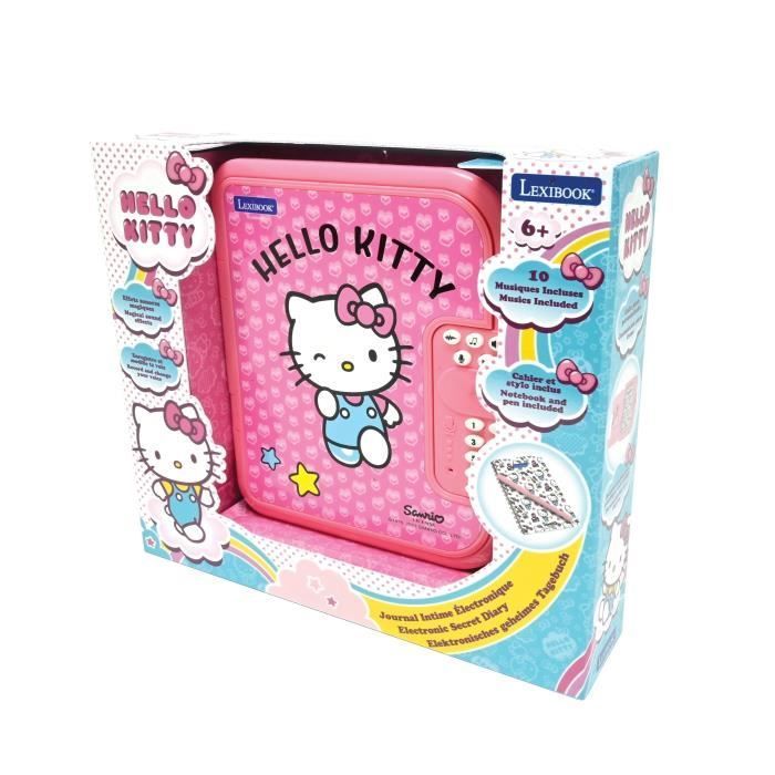 LEXIBOOK - Elektronisch dagboek met kluis - Hello Kitty