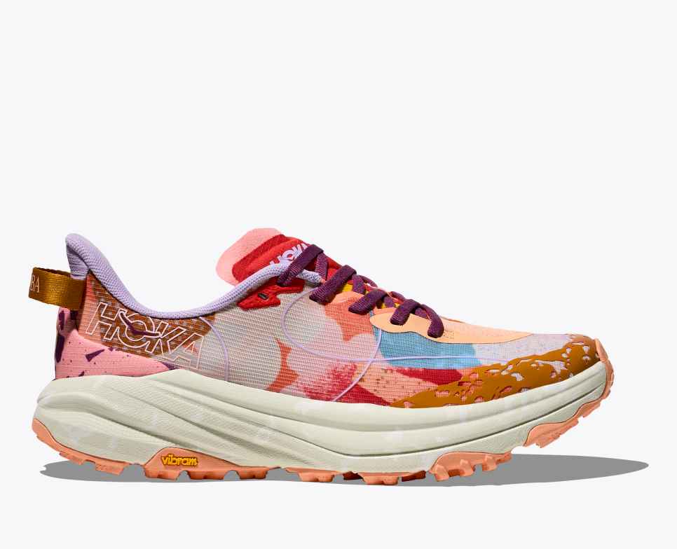 HOKA Speedgoat 6 Studio Proba Orange Cadmium / Vert Murmure