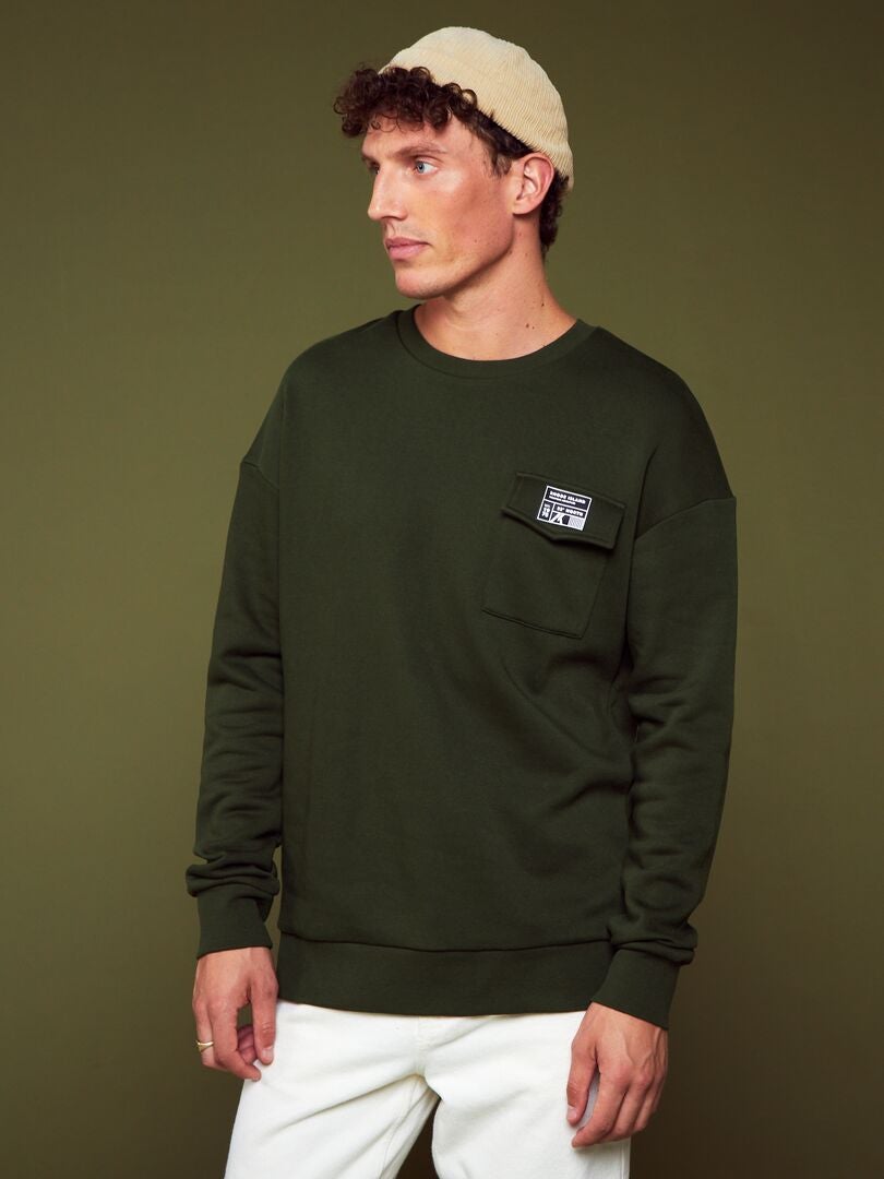Bluza polarowa - KHAKI
