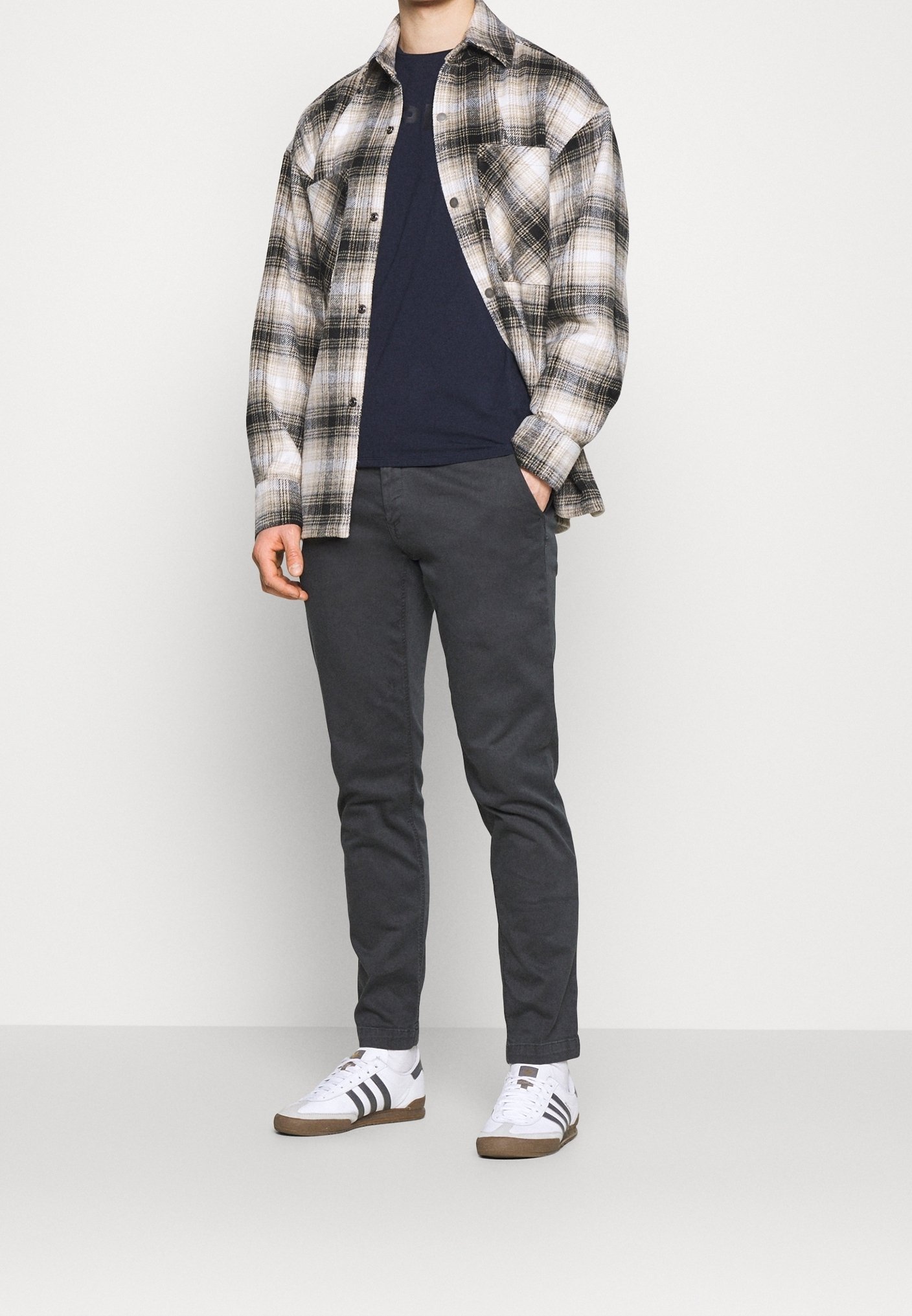 Replay Print T-Shirt – Dunkelblau