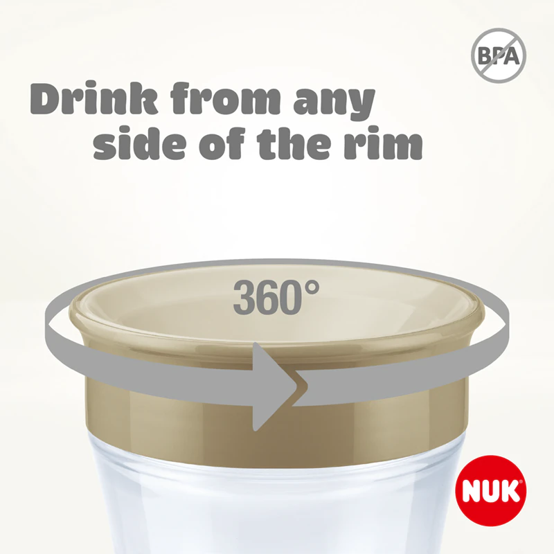 NUK Magic Cup beker met deksel