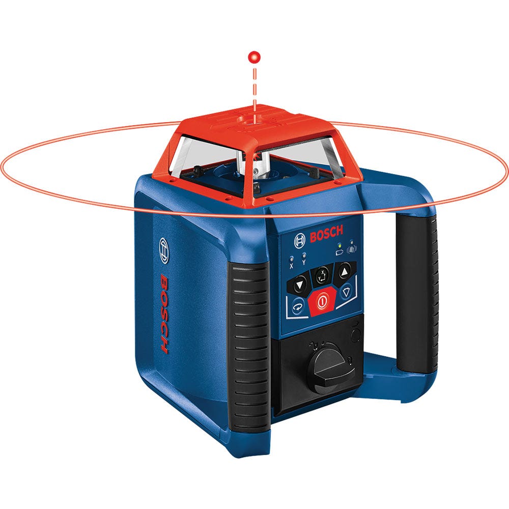 BOSCH 350M Dual-Beam Rotationslaser GRL350 HV 0601061S40