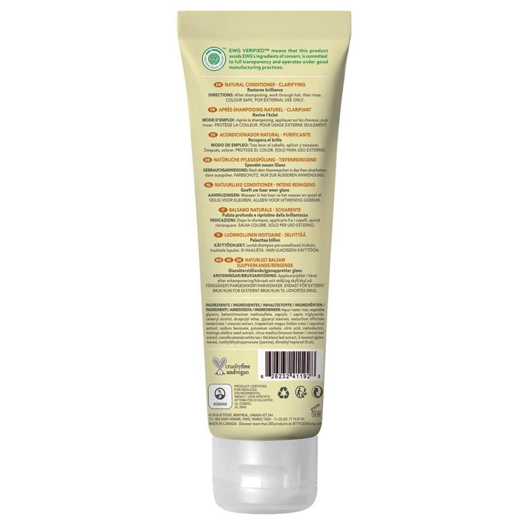 Balzam za lase Attitude Super Leaves Science – čistilni – 240 ml