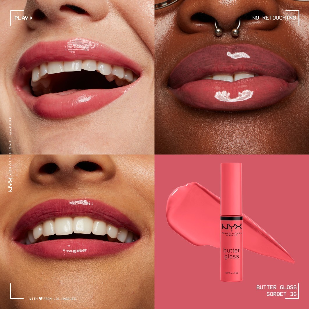 NYX Professional Makeup sijaj za ustnice, masleni sijaj za poročne ustnice - 8 ml