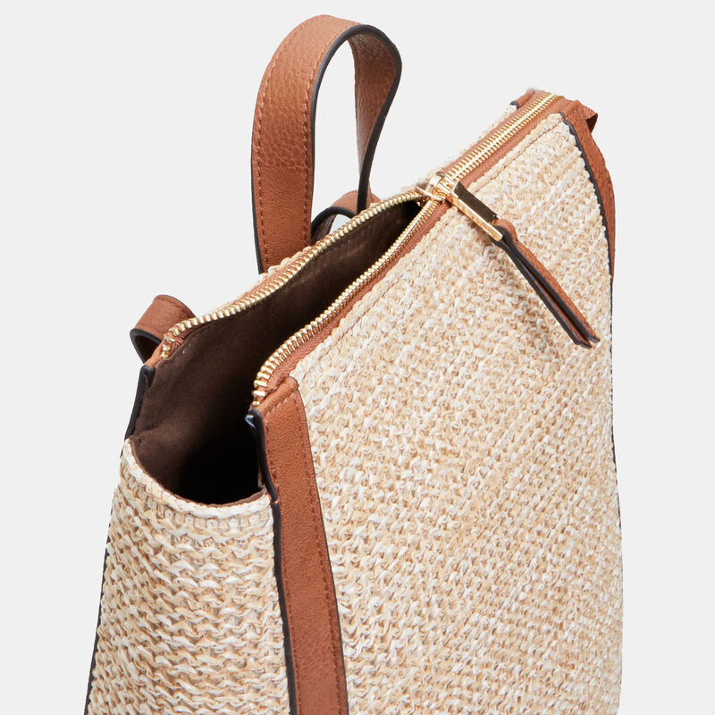 Damryggsäck i raffia