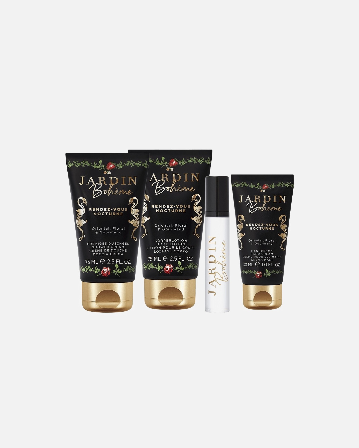 Jardin Bohème Fragrance Set Fine Fragrances Rendez-vous Nocturne Miniature Set Eau de Parfum – 1 kos