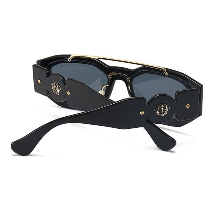 SHARPHY Women's Sunglasses, the new retro style, high-quality metal, perfect for travel, outdoor sports, and stylish black.