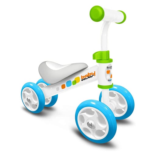 4-hjulet balancecykel med skridsikring