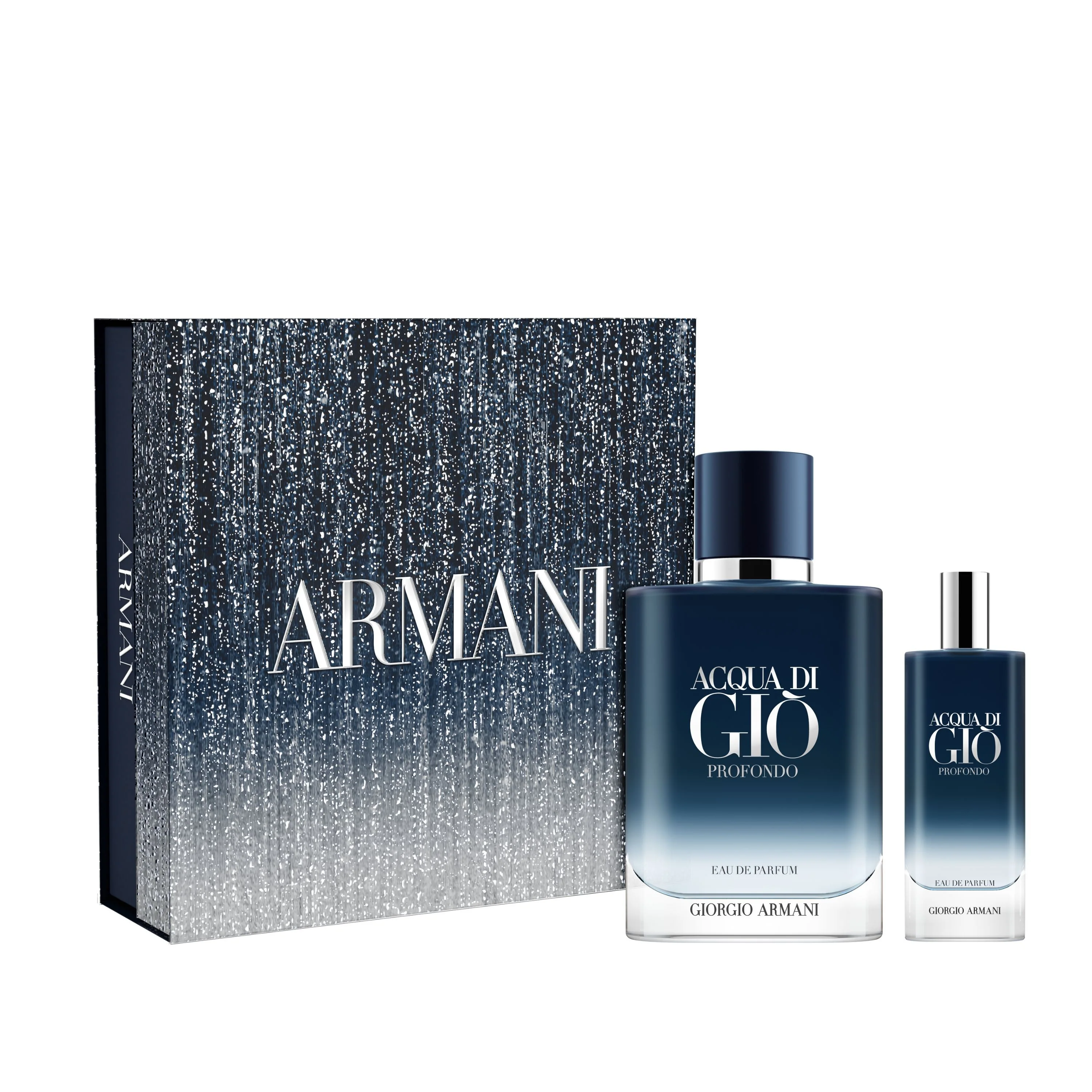 Acqua Di Giò Gift Set Acqua di Giò Profondo - Cofanetto Profumo Uomo, Eau de Parfum