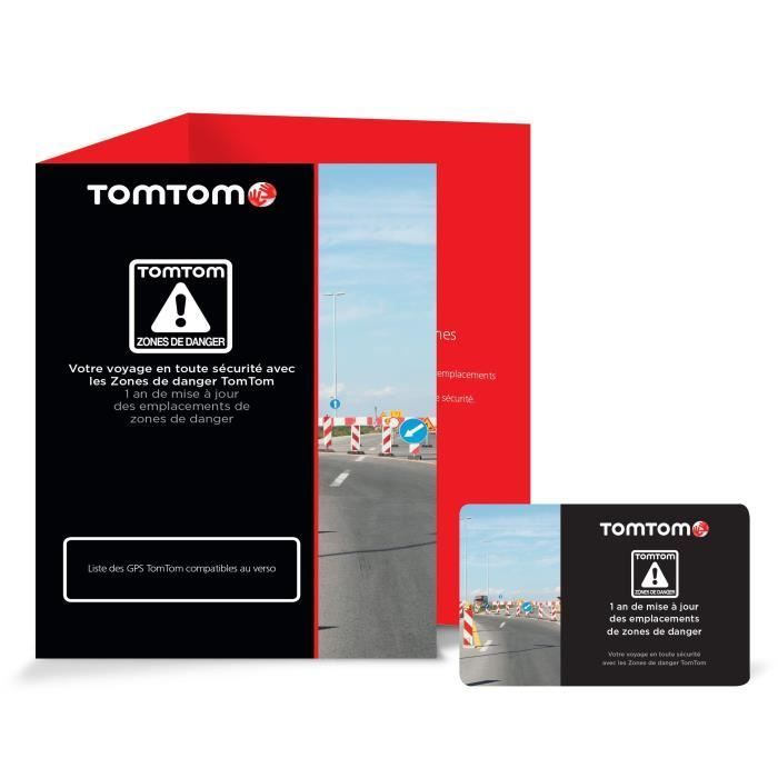 Gefahrenzonen-Update-Service – TomTom – 1 Jahr – Treiber – Navigationssysteme