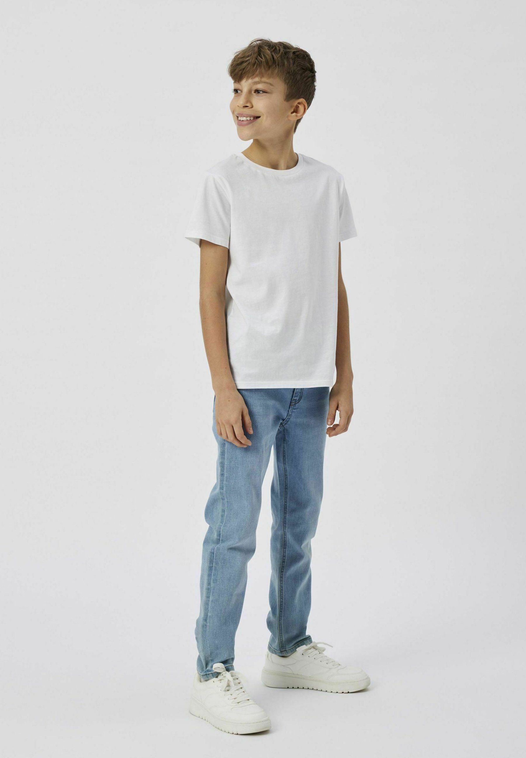 TWO SOON Slim fit jeans - lichtblauwe denim