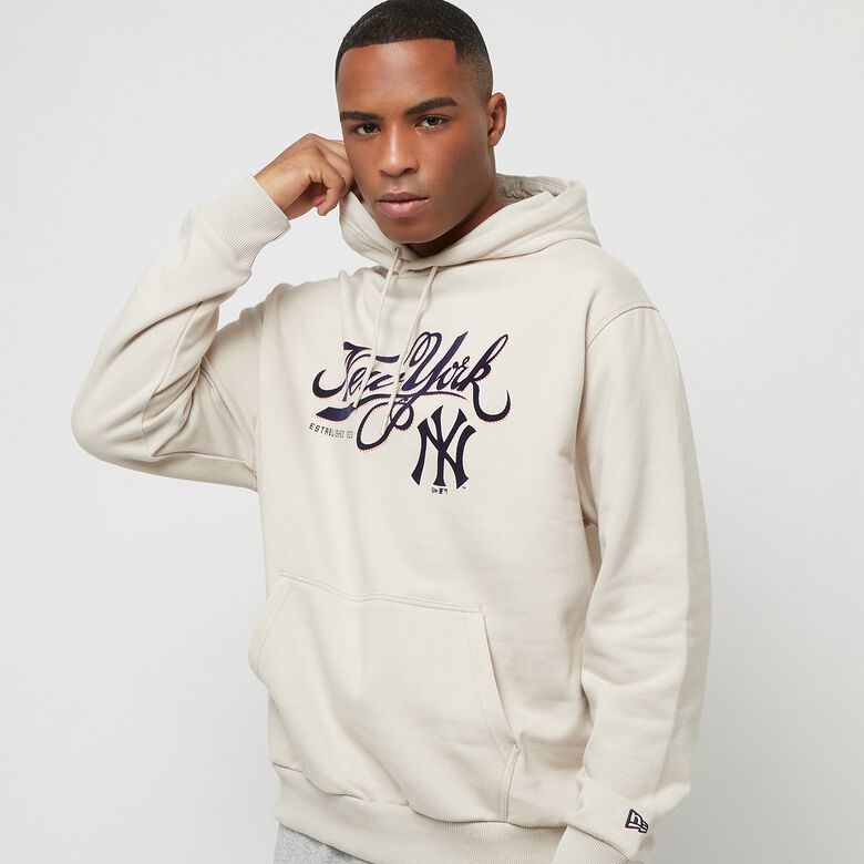 MLB Retro Grafik Oversized Hoodie New York Yankees
