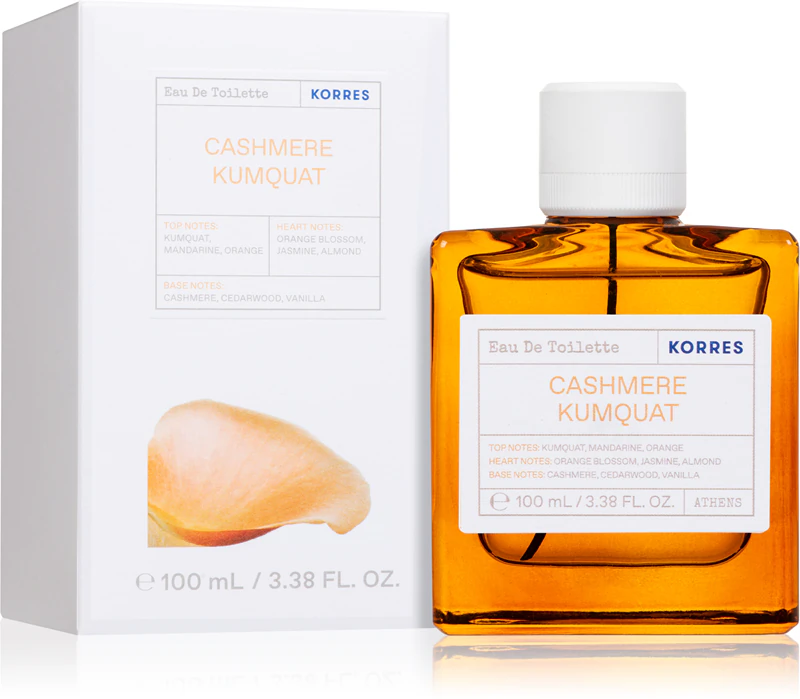 Korres Cashmere Kumquat Eau de Toilette para mulheres
