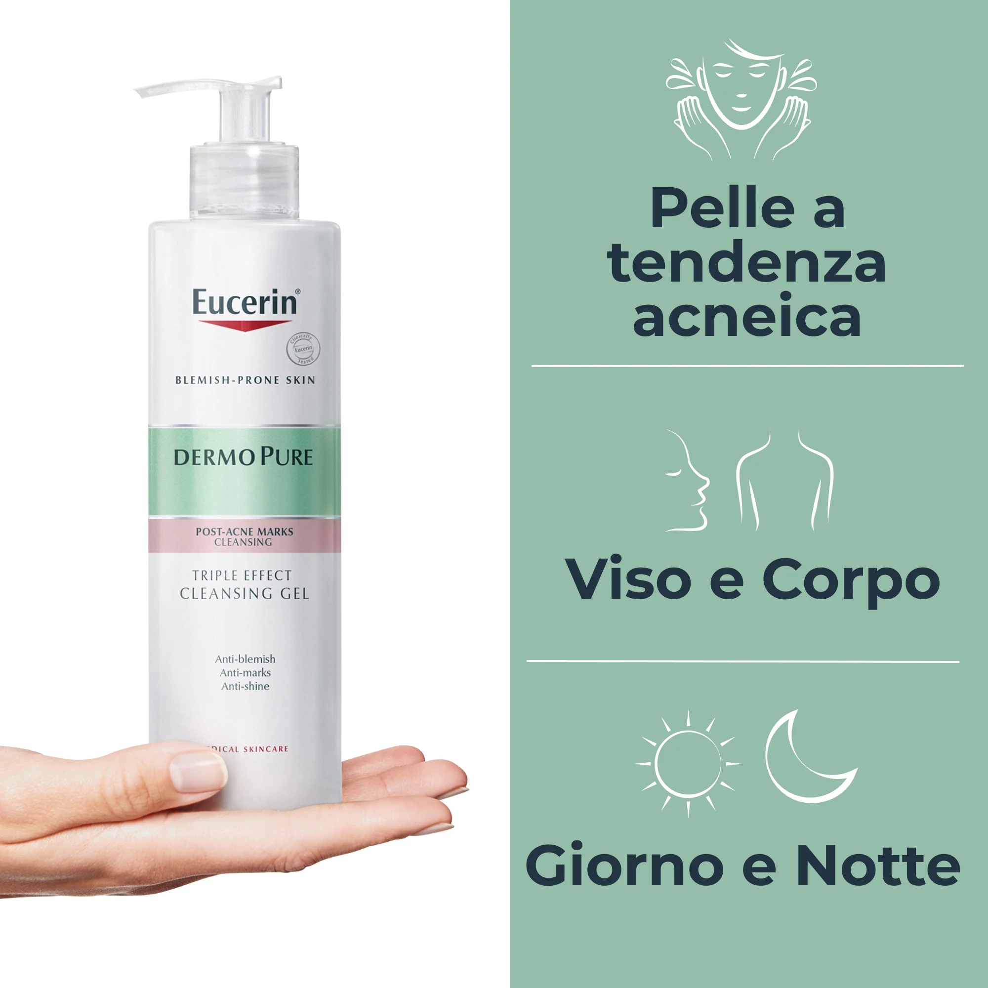 DermoPurifyer Oil Control DermoPurifyer Oil Control Gel Detergente Tripla Azione - Gel detergente viso