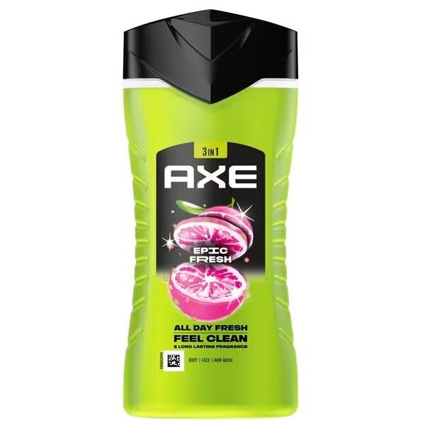 Axe Epic Fresh 3-u-1 gel za tuširanje<br>250ml