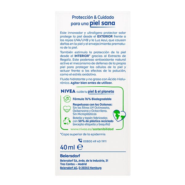 Protector solar facial| 40 ml