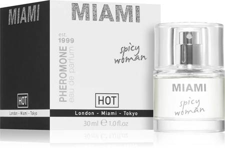 Karstas feromonu smaržas MIAMI pikantā sieviete