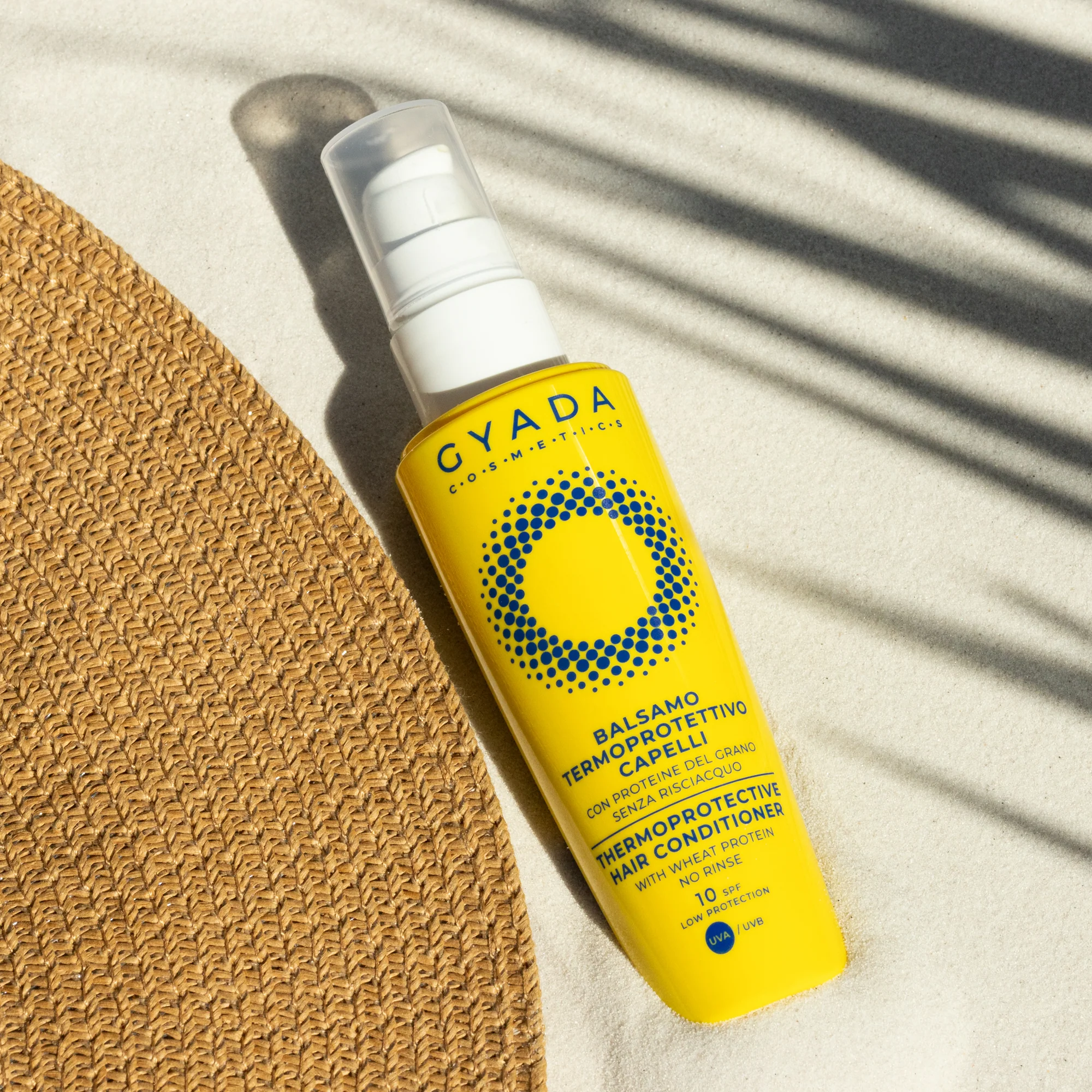 Solari Balsamo Termoprotettivo Capelli SPF10 - Balsamo Senza Risciacquo Capelli, Trattamento Protezione Solare Capelli