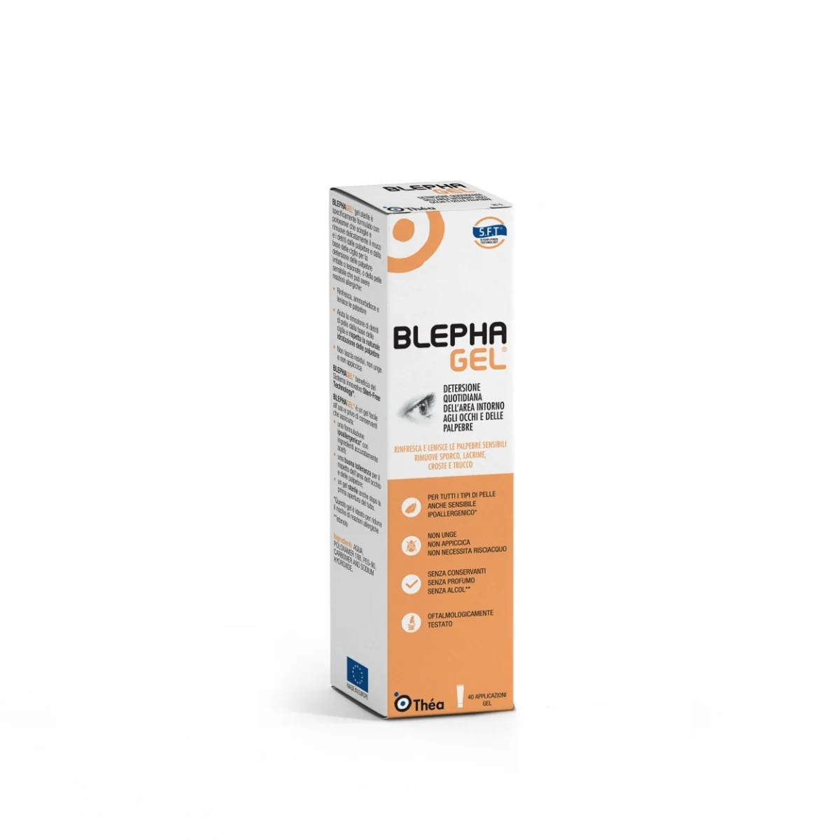 THEALOZ Blephagel verzachtende gel voor oogleden en wimpers 30 g