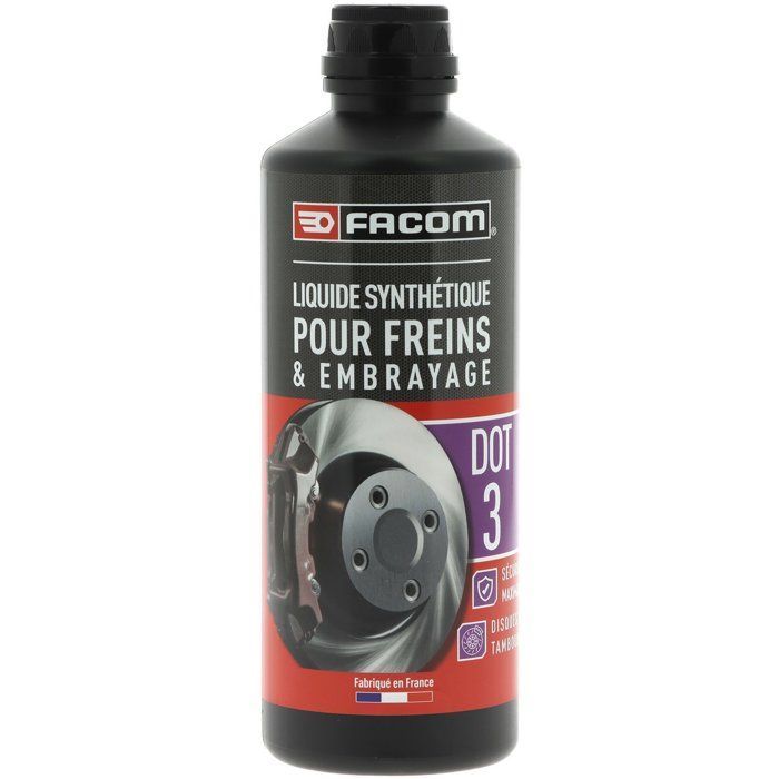 DOT3 brake fluid - FACOM - 500 ml