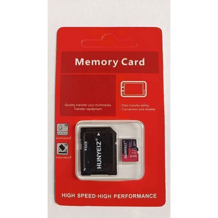 Micro SD Memory Card - NO - 1024 GB (1TB) - Adapter included - Not compatible with Switch