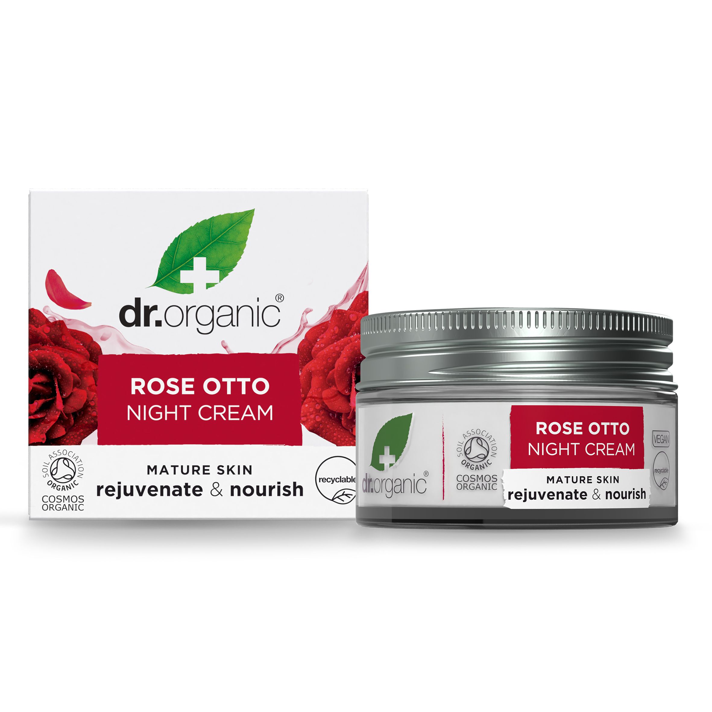 „Rose Otto“ naktinis kremas Kremai nuo raukšlių ir senėjimo