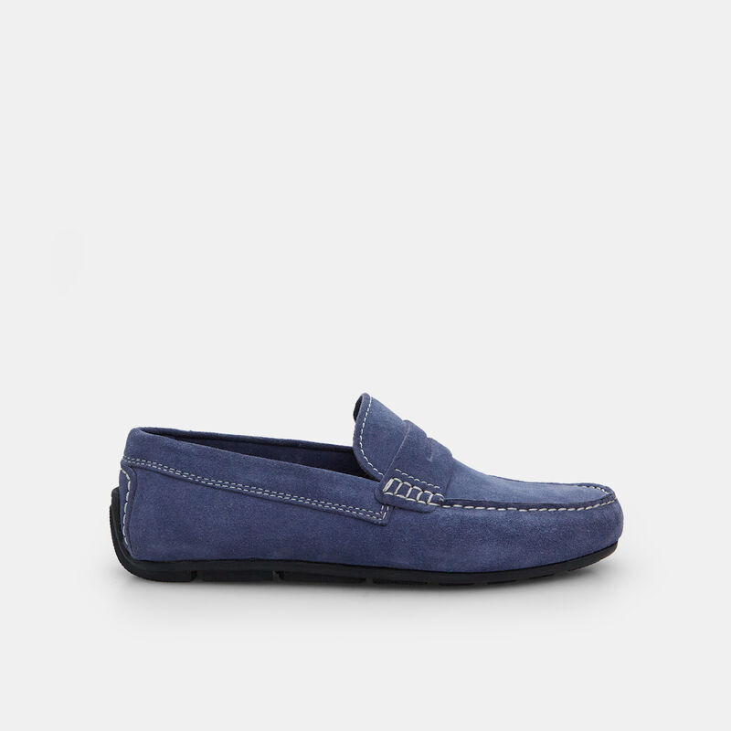 BATA Mokasyny zamszowe męskie