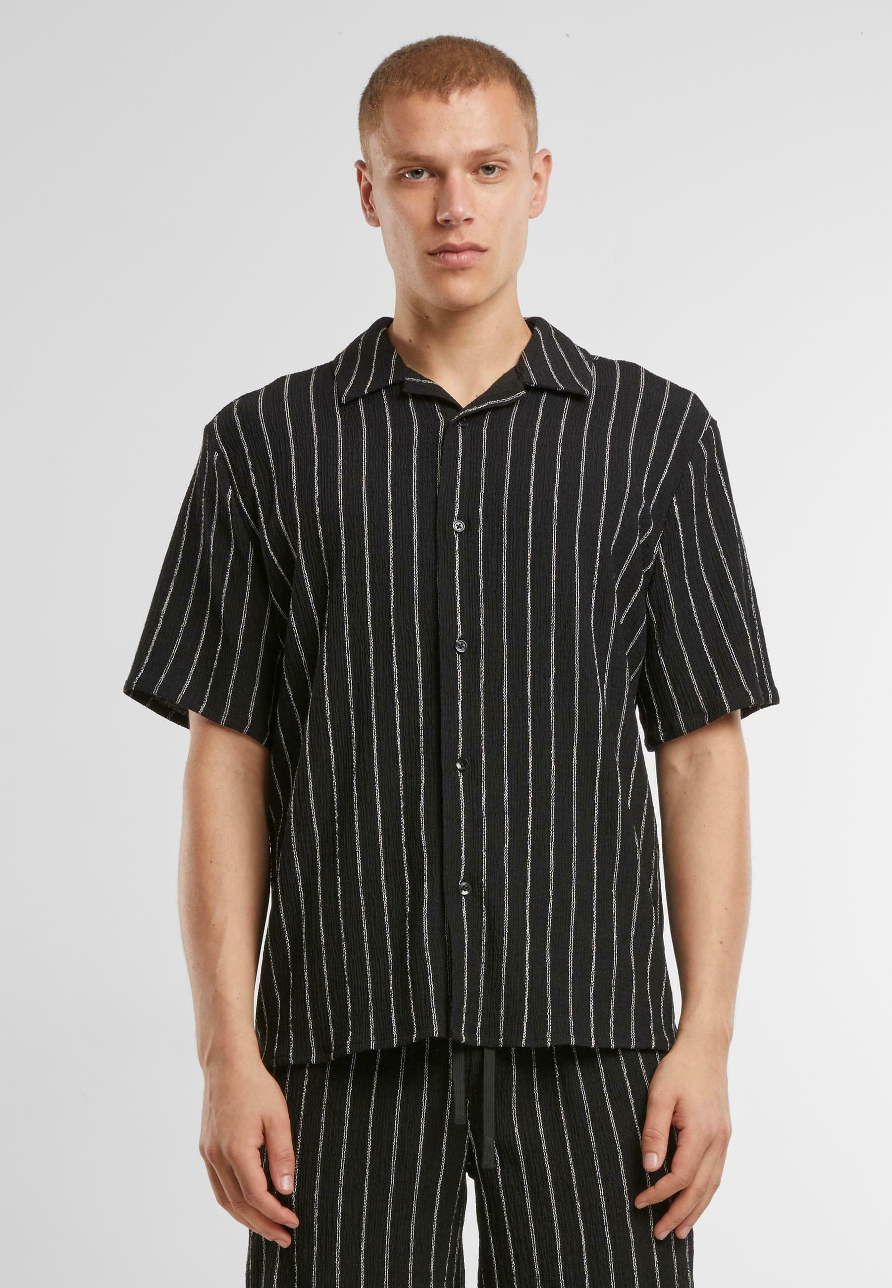 Urban Classics shirt - zwart offwhite
