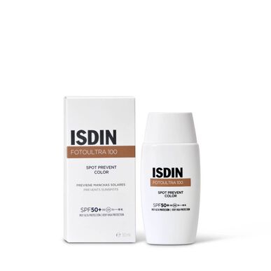 Isdin sävytetty aurinkovoide kasvoille SPF50 50 ml