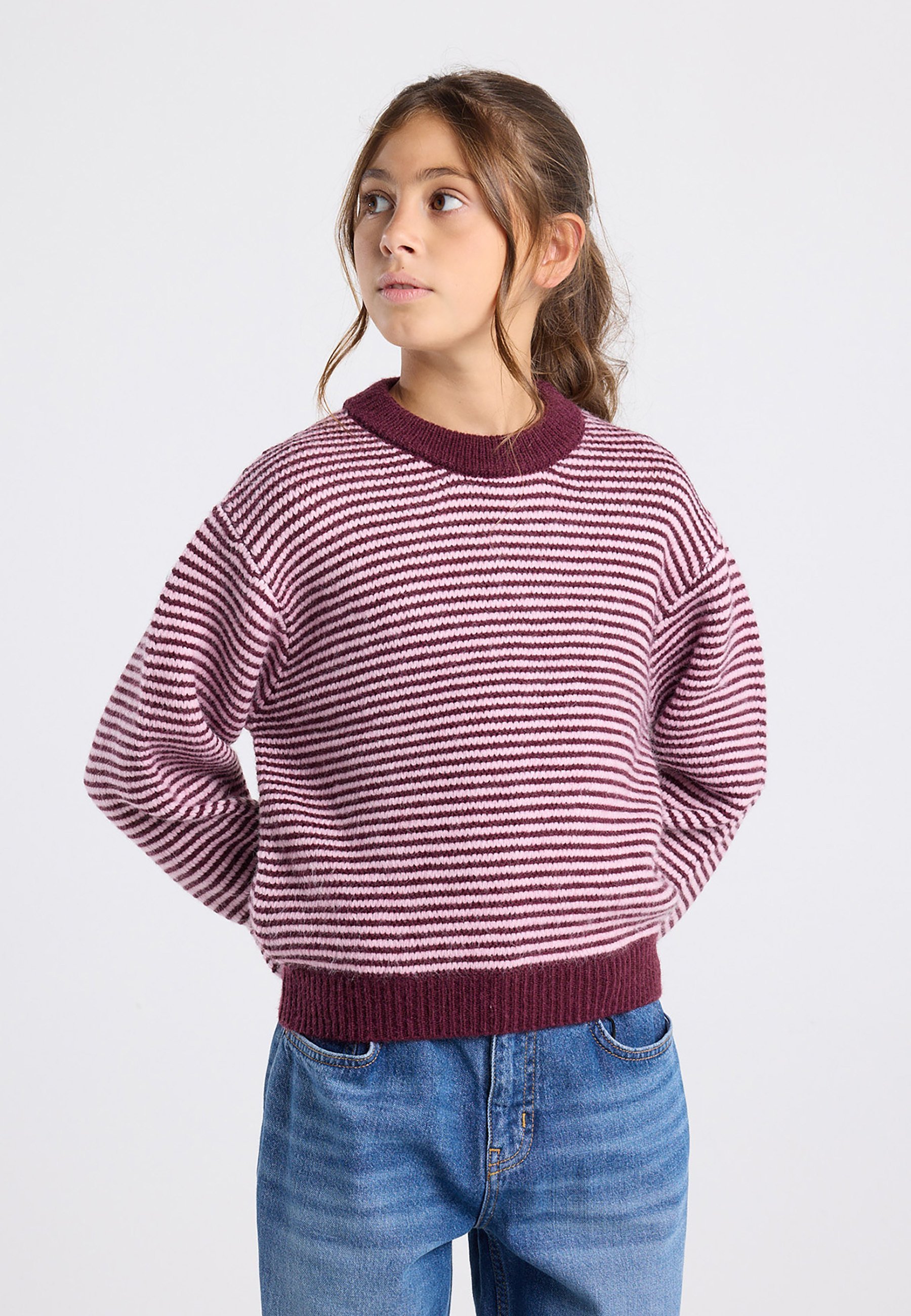 America Today Pullover - bordeaux